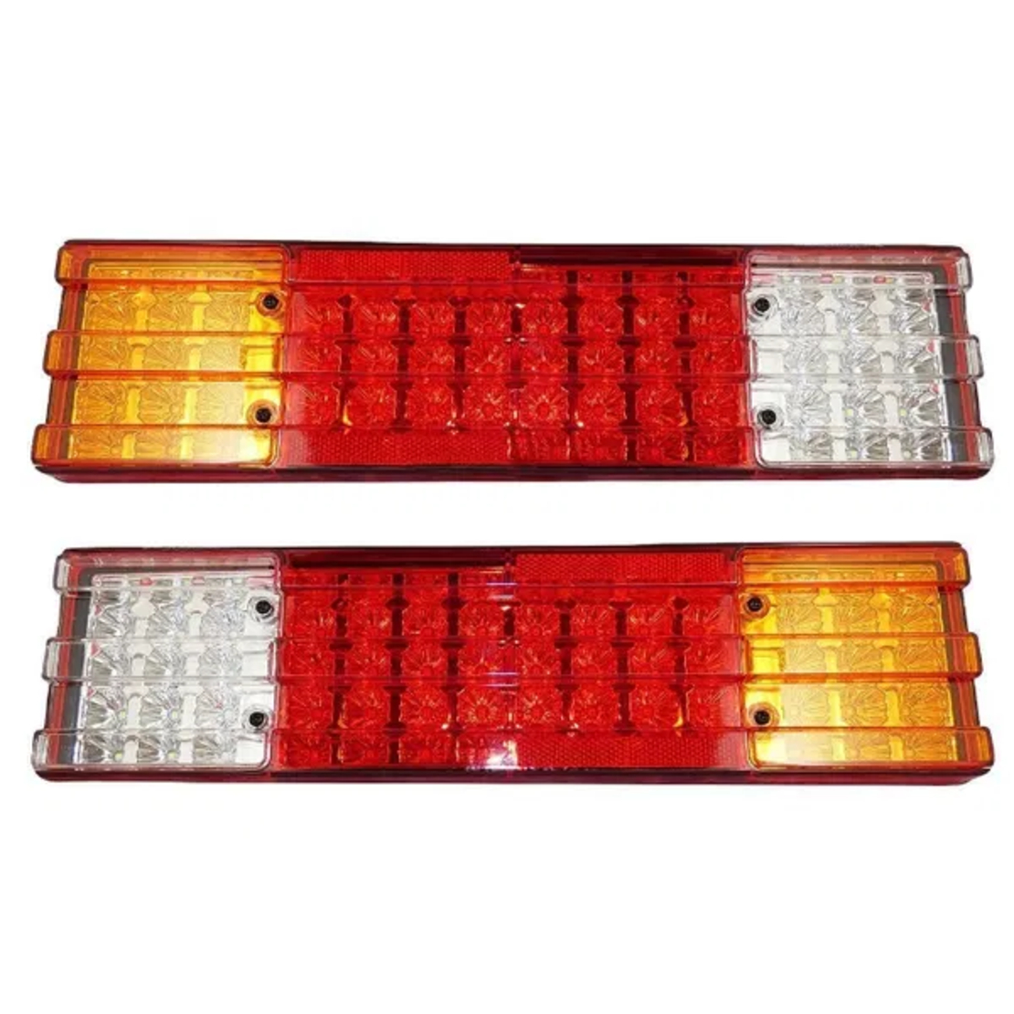 Комплект от 2 Броя Диодни LED Лед стопове 24V - 420mm x 110mm x 75mm - подходящи за Бус Камион Тир Ремарке Каравана