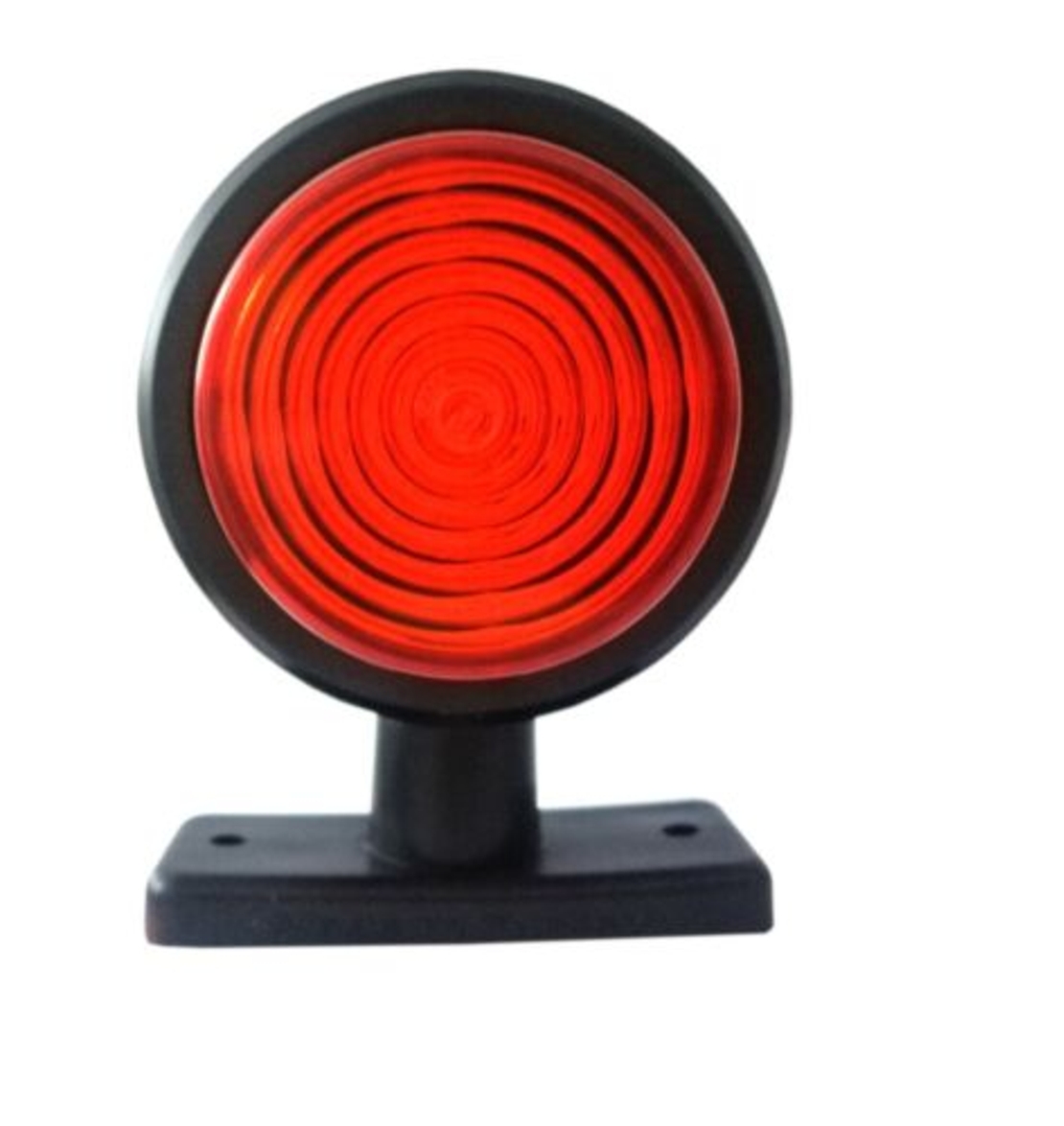 Комплект от 2 броя 12-24V ЛЕД LED Диодни Странични Маркери, Рогчета, Светлини За Камион, Ремарке, Каравана, Кемпер АТВ и др., червено-оранжево