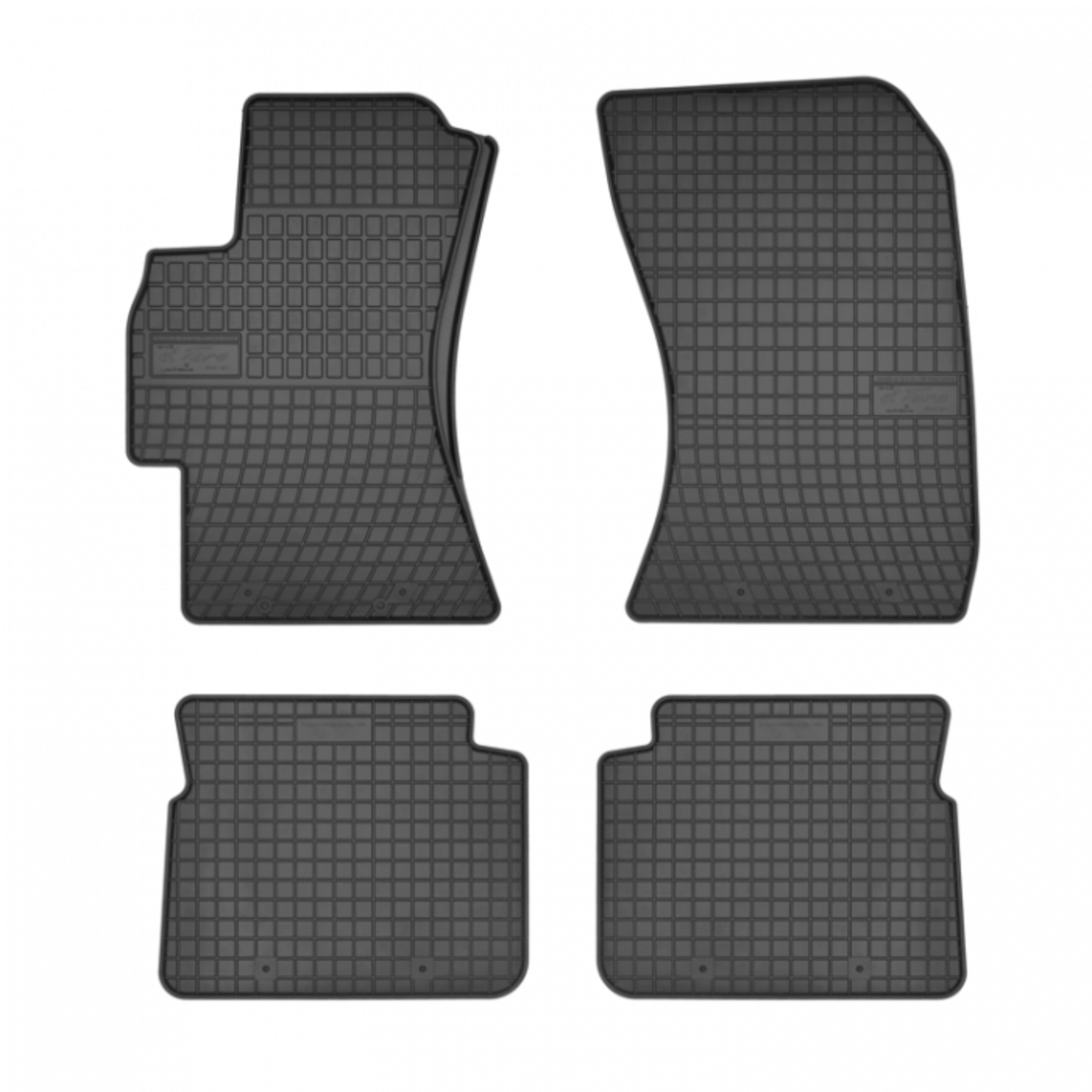 Гумени стелки Frogum съвместими с Subaru Forester III - (2008-2013) / Subaru Impreza III GH - (2008-2013) / Subaru Legacy IV - (2003-2009)