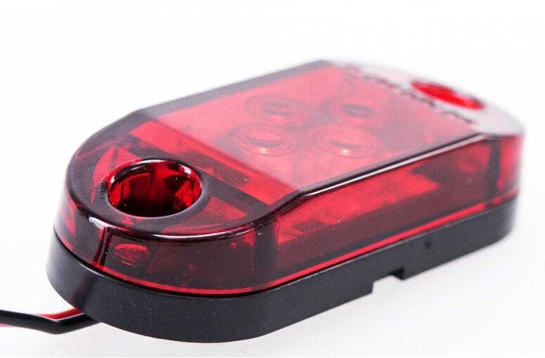 LED Габарит, Бял, Червен, Жълт, Маркер, 4 SMD Диода, 12V - 24V