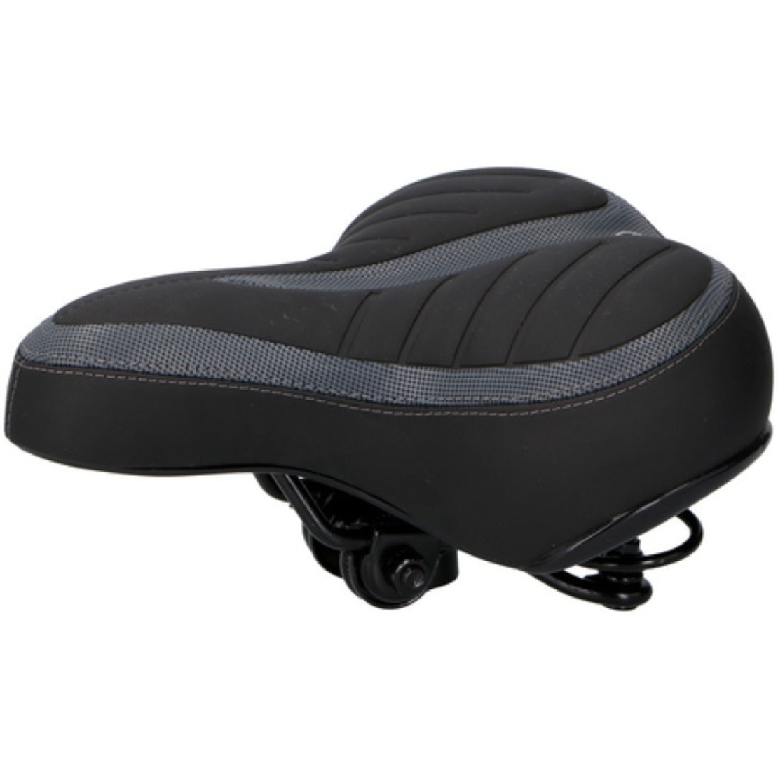 Анатомична седалка за велосипед черена DUNLOP 25 см x 21 см x 12 см