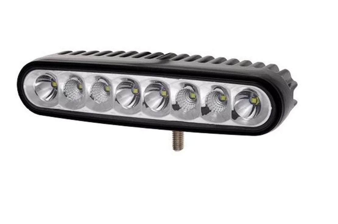 16 См 24W Мощен Лед Диоден Бар 8 Led Халоген Лампа Прожектор 12V 24V Комнириана Светлина (Flood & Spot)