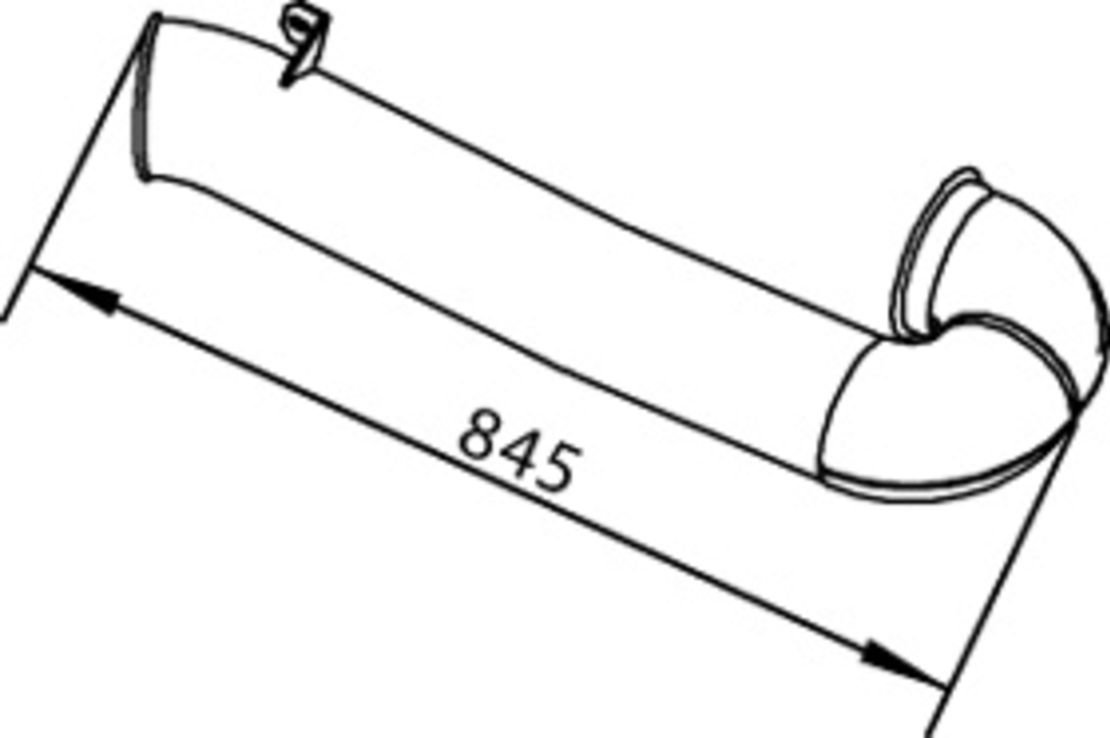 ауспухова тръба за DAF(ДАФ) 8