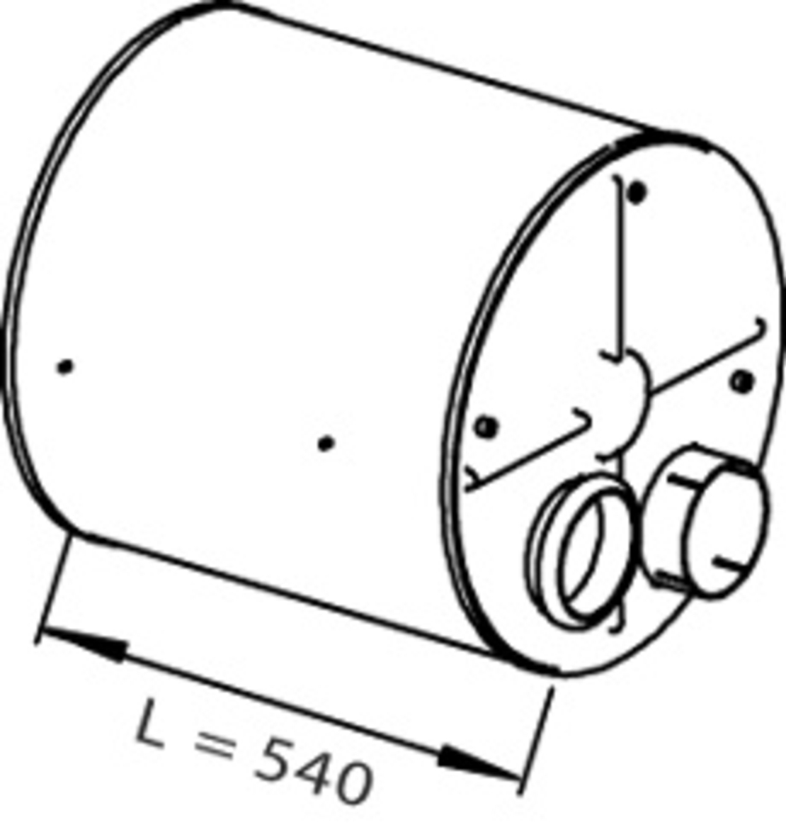 гърне L540  за DAF(ДАФ)