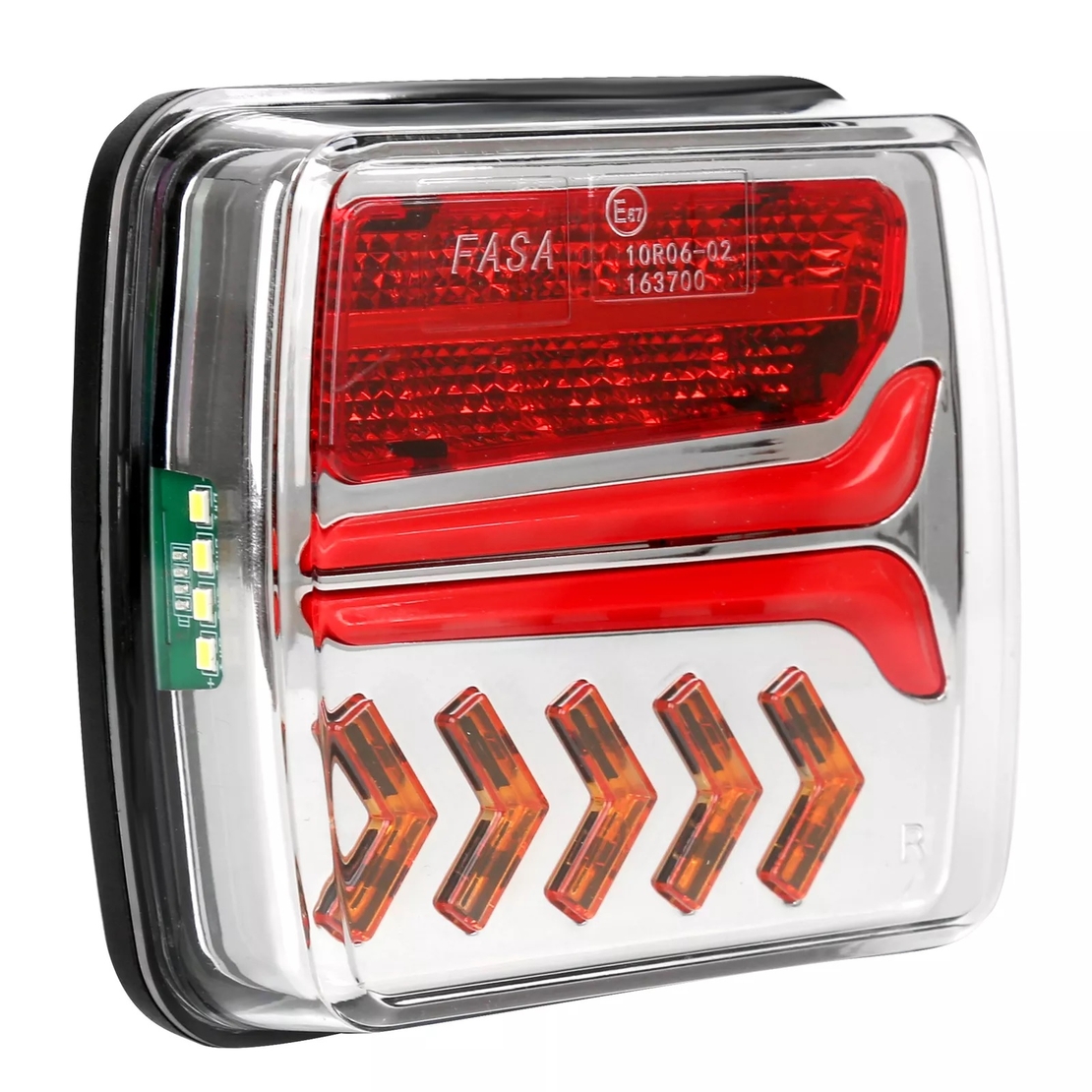 Безжични Wireless Led Лед стопове стоп светлина с магнит 12V за ремарке каравана кемпер колесар