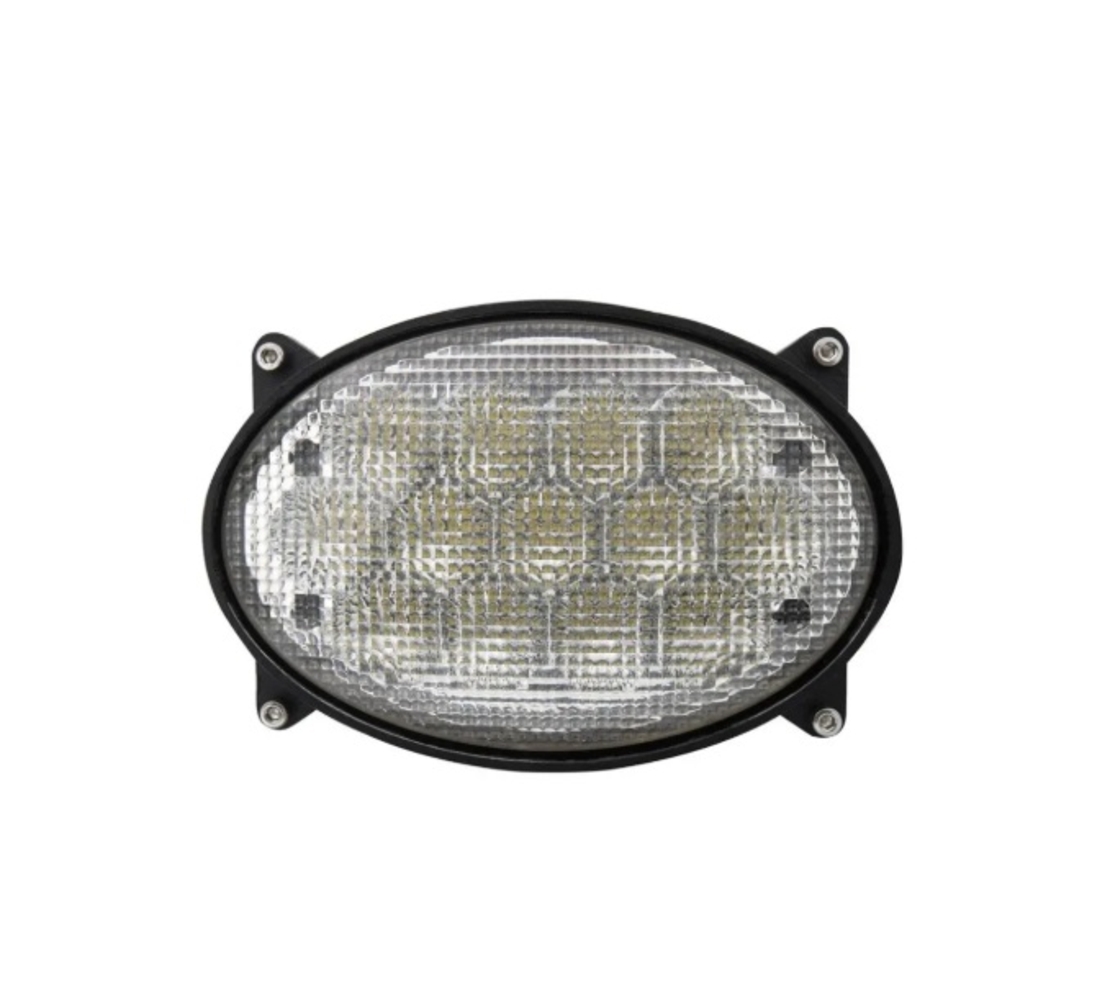 65W LED фар - разпръскваща светлина - подходящ за трактор, комбайн, джип, ATV, камион - светлини за мъгла - 13.5см елипса - 13 ЛЕД диода