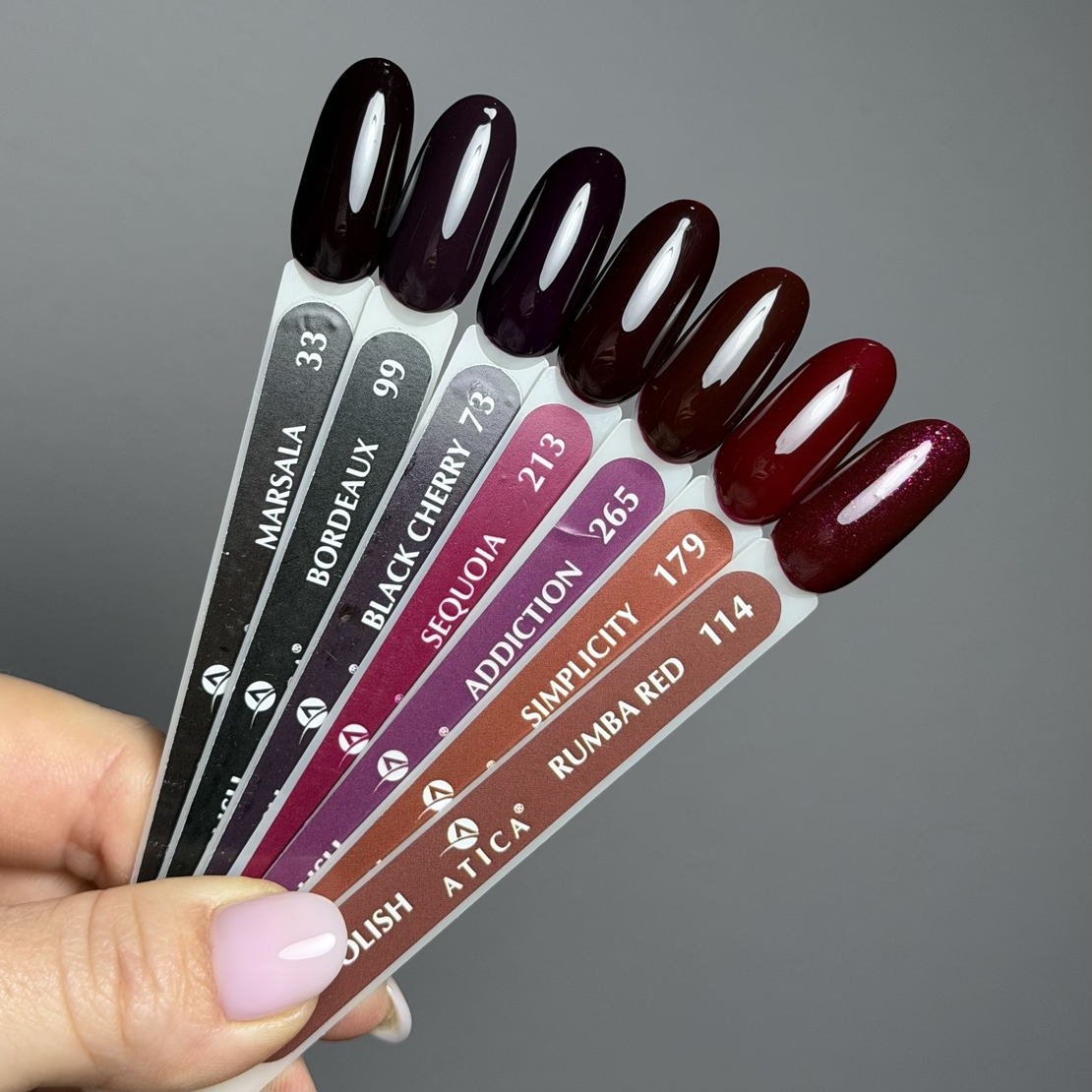 Gel polish Bordeaux 99 7.5 ml