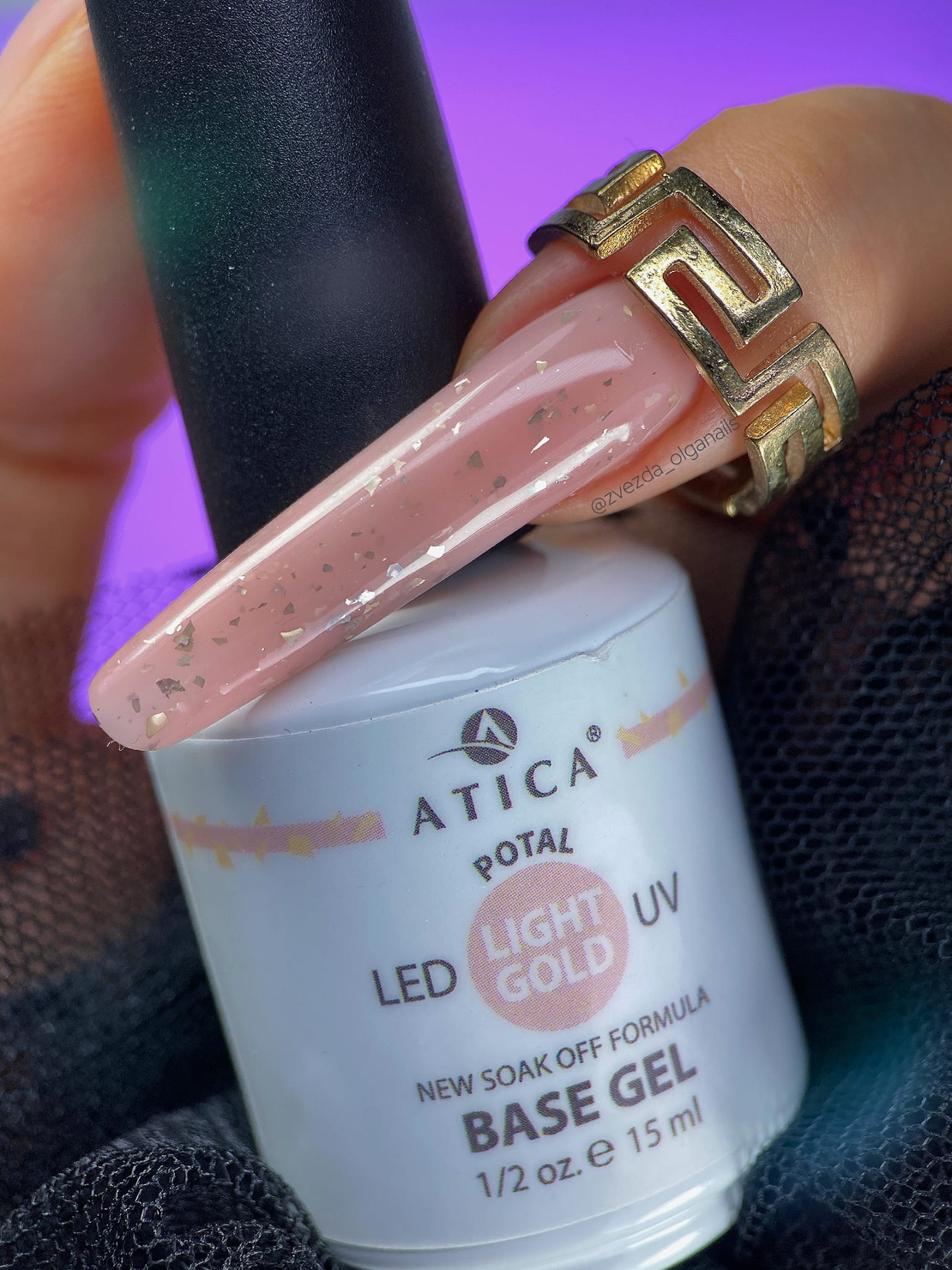 Soft base Light gold potal 15 ml