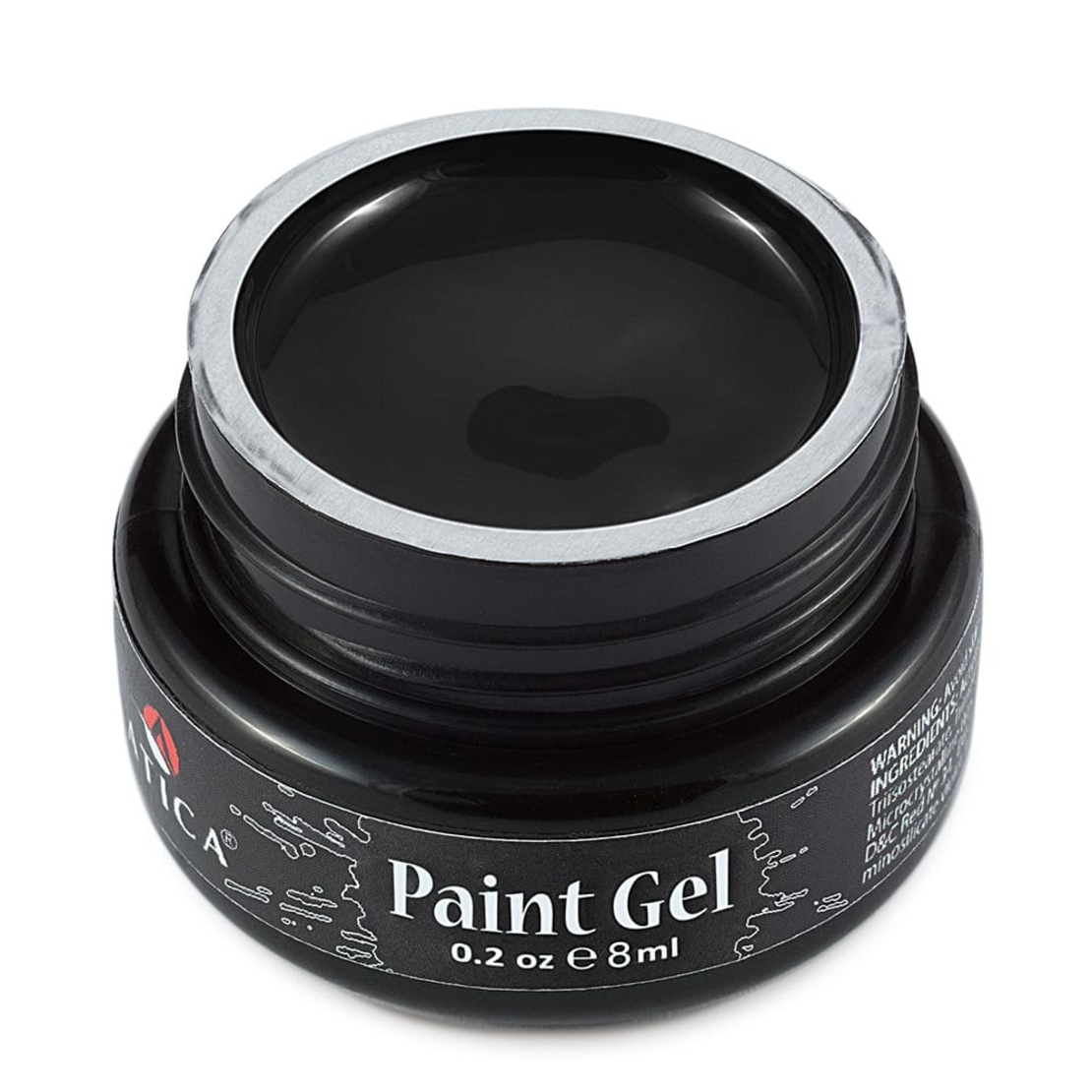 Paint gel black 8ml-черна боя