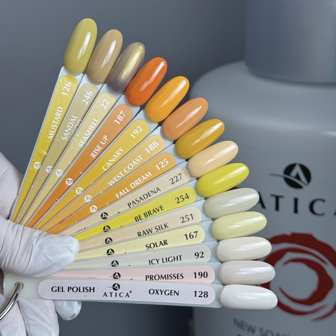 Gel polish Solar 167 7.5 ml