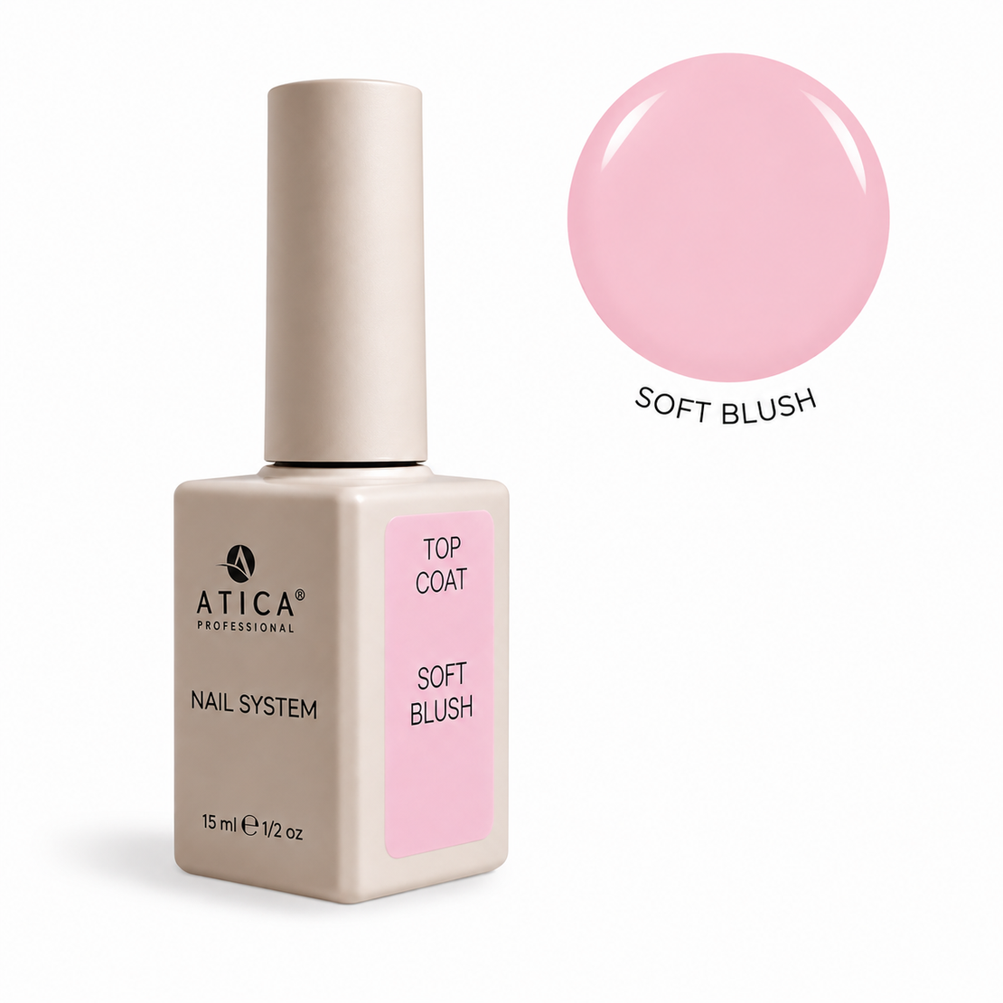 Top gel Soft Blush 15 ml
