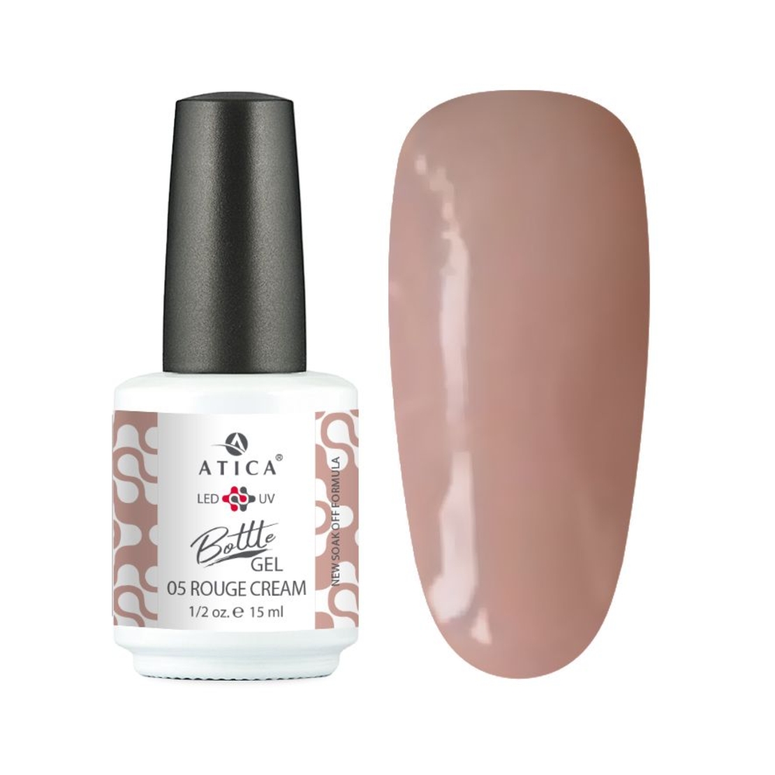 Bottle gel Rouge cream 15 ml