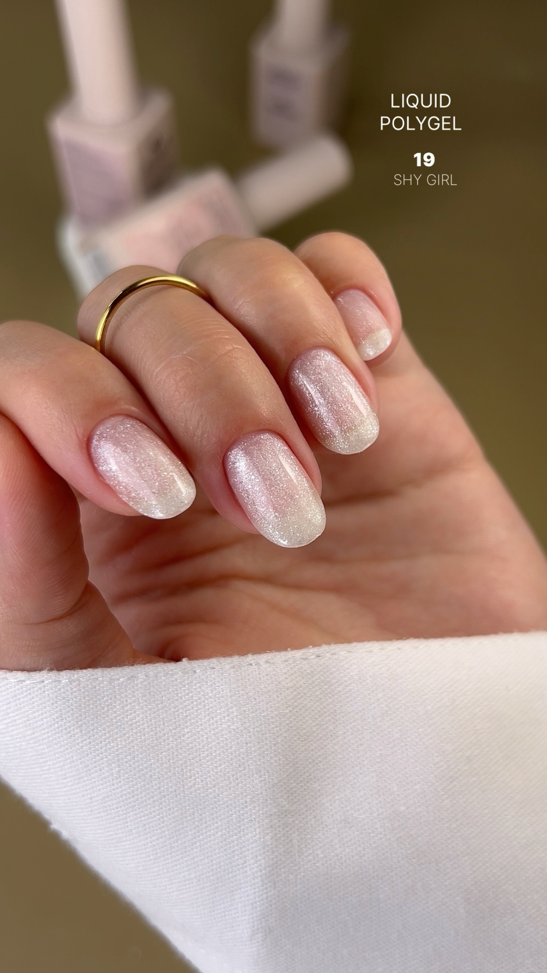 Liquid polygel Shy girl 19 15 ml