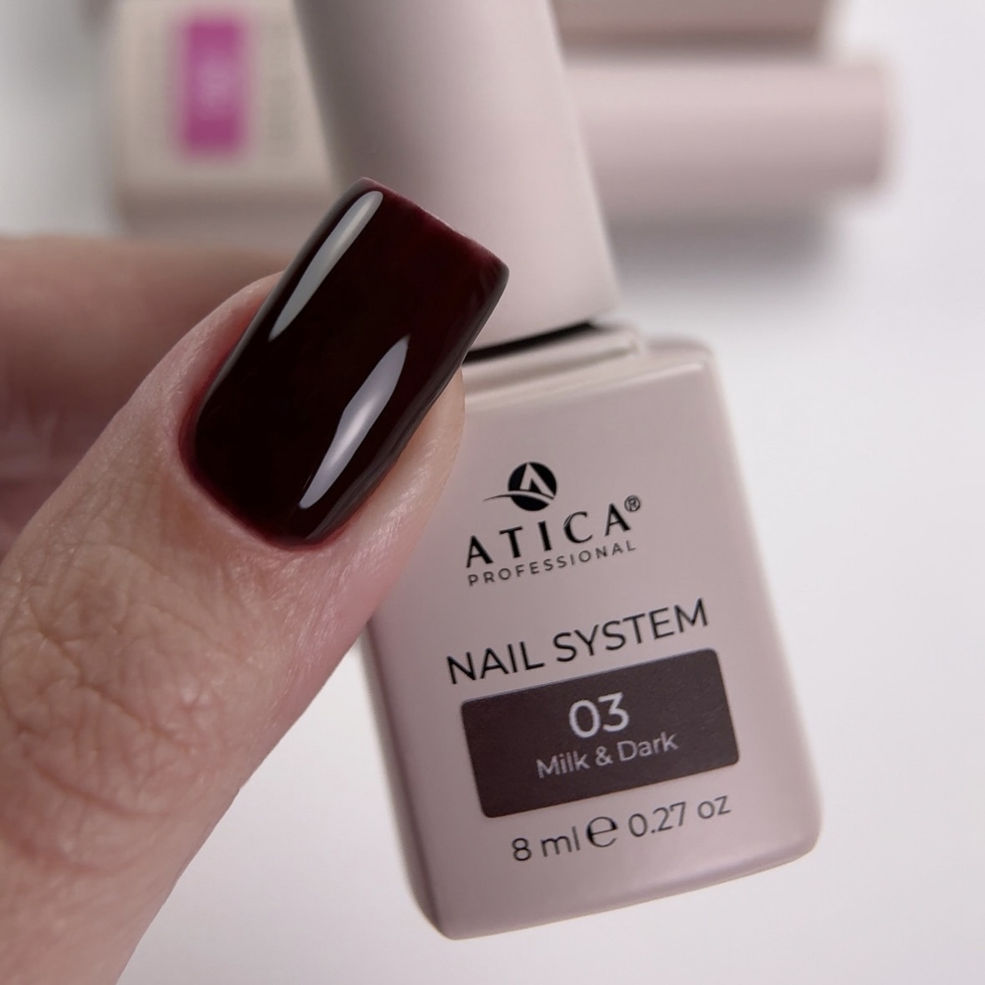 Gel polish Milk&Dark 03 8 ml