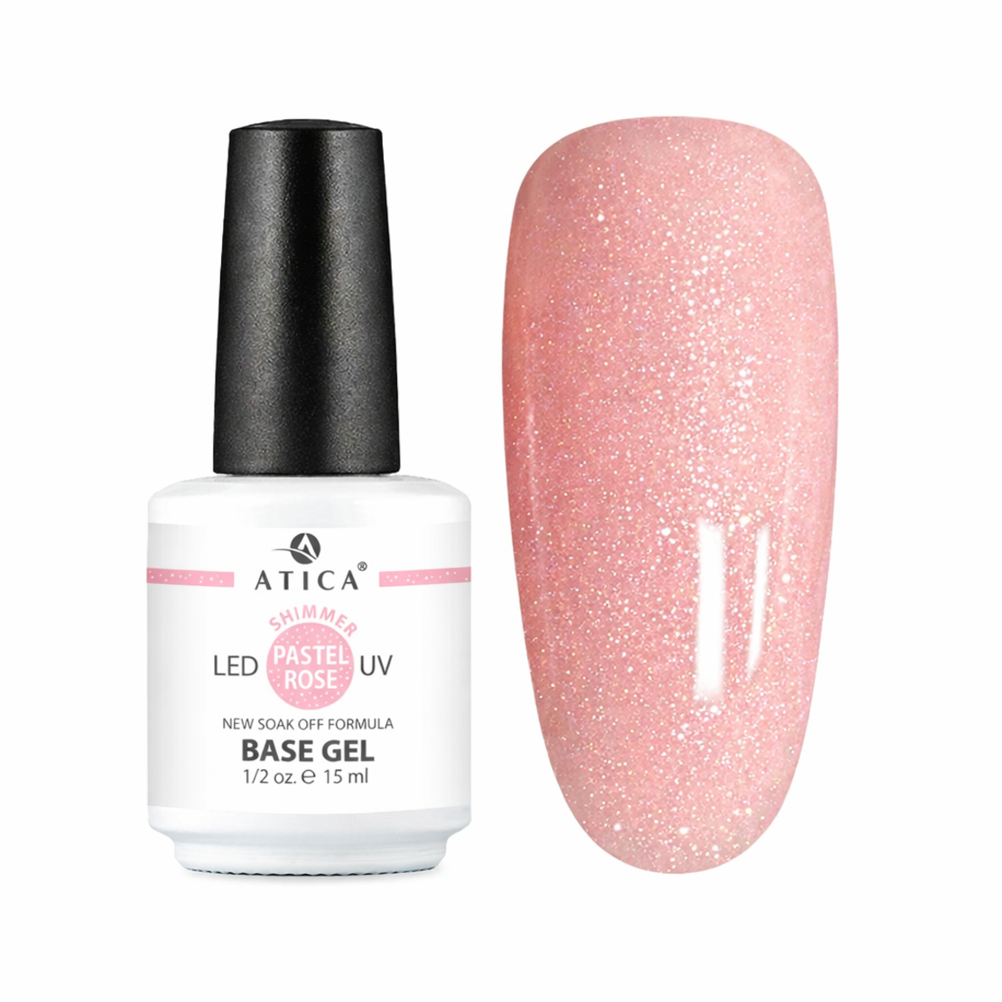 Base soft Pastel rose shimmer 15 ml