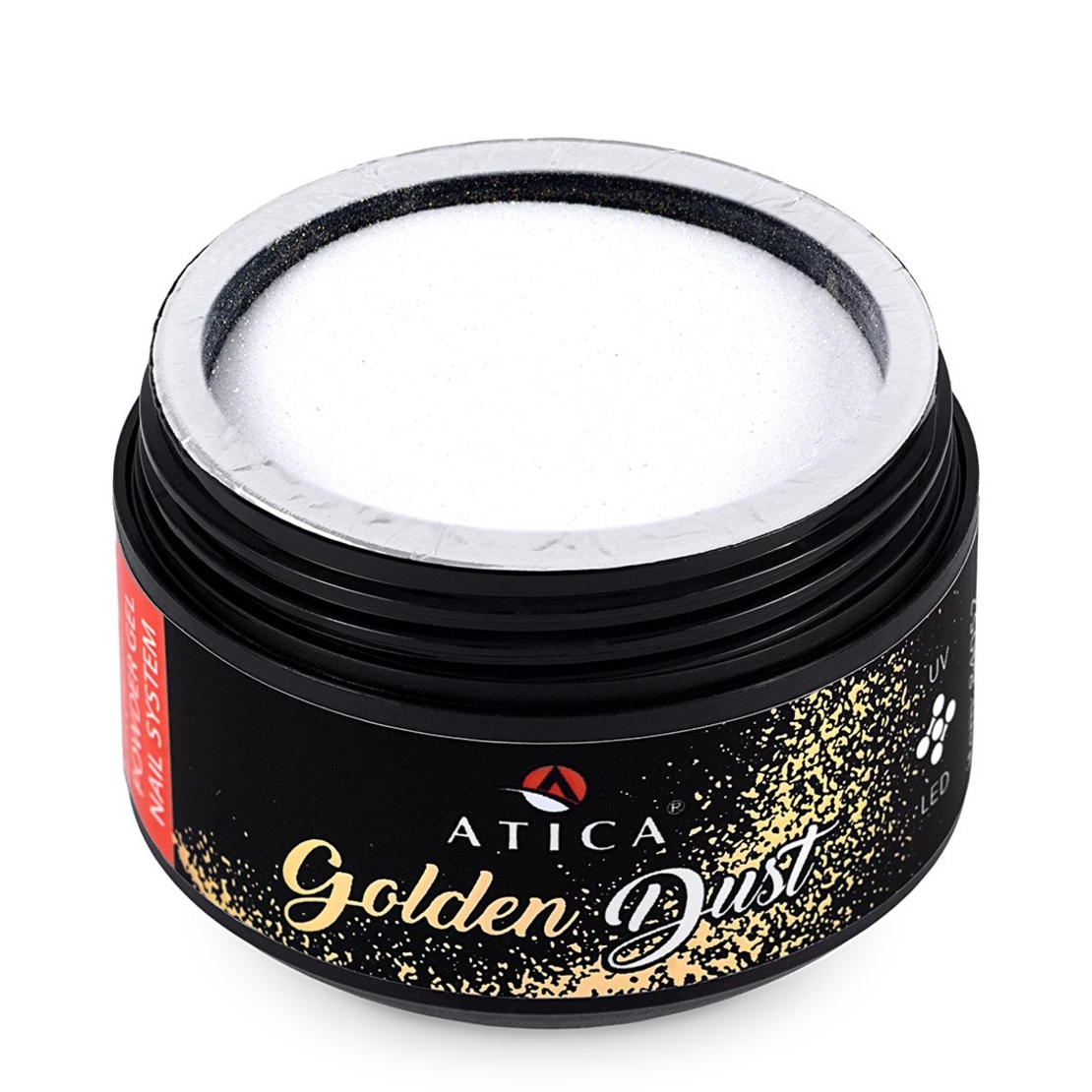 Гел пудра Golden dust (златиста) 50 ml