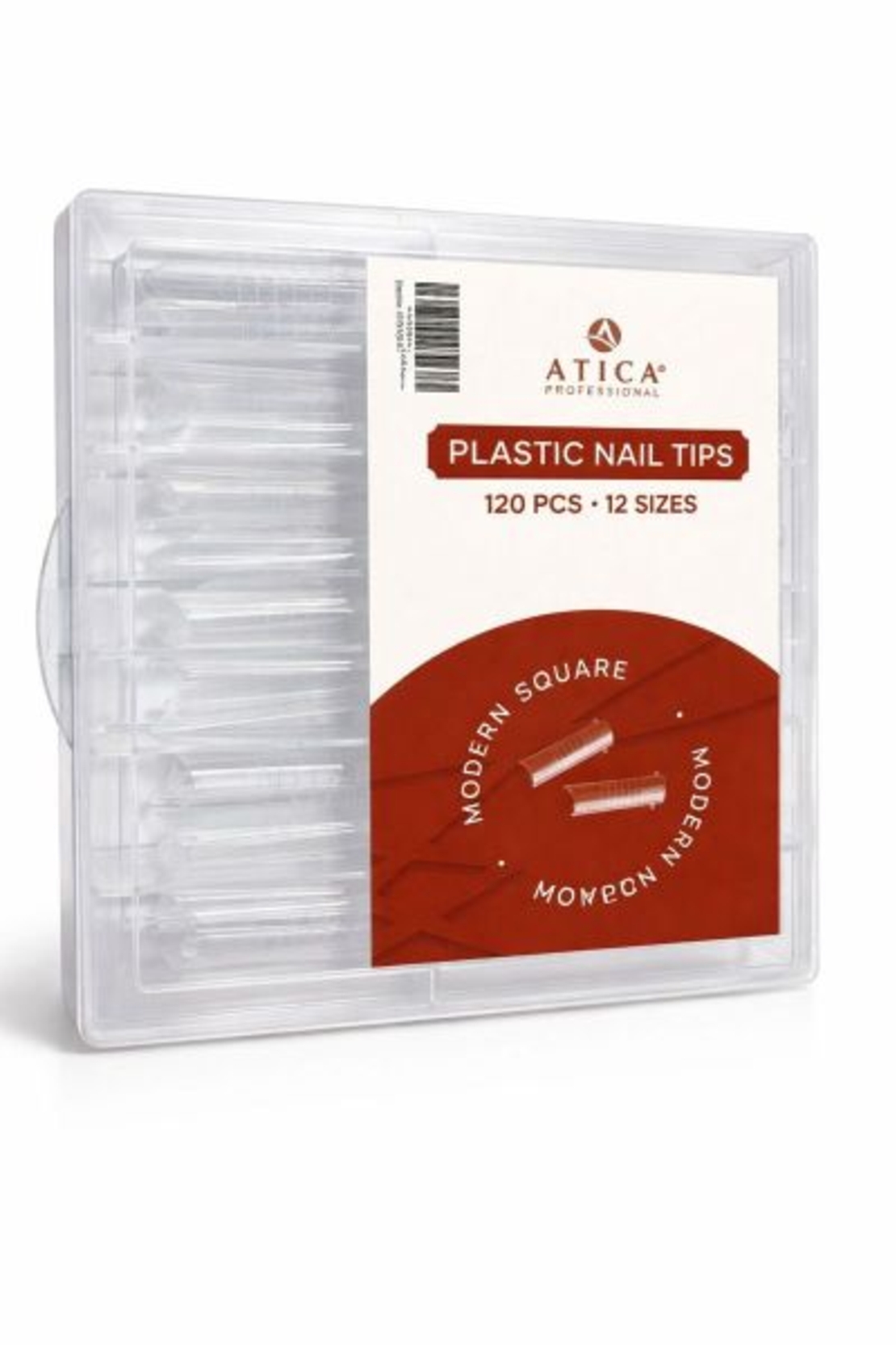 ATICA Горни Форми Съвременен Квадрат 120 бр