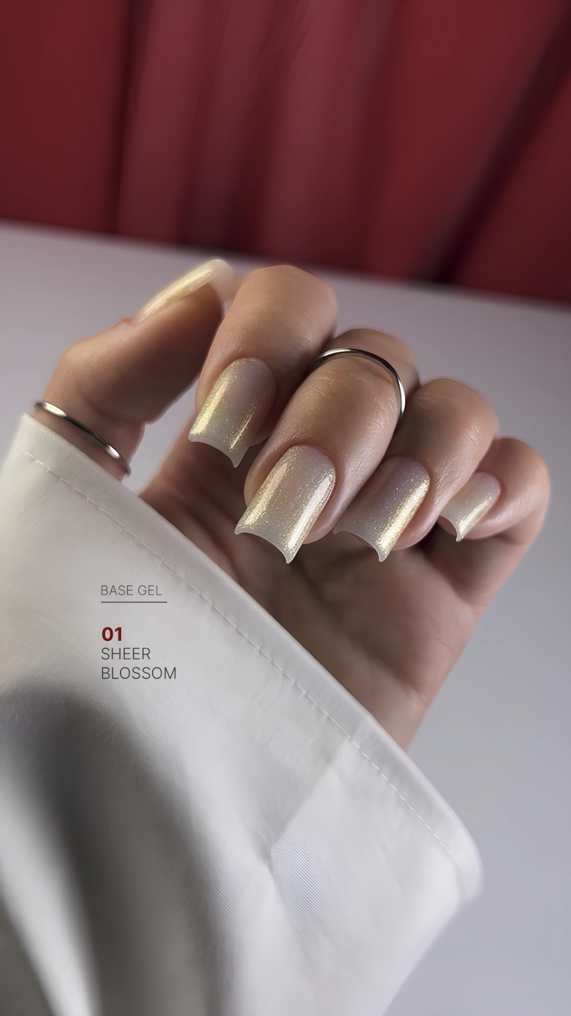 Cover base Sheer blossom 01 15 ml