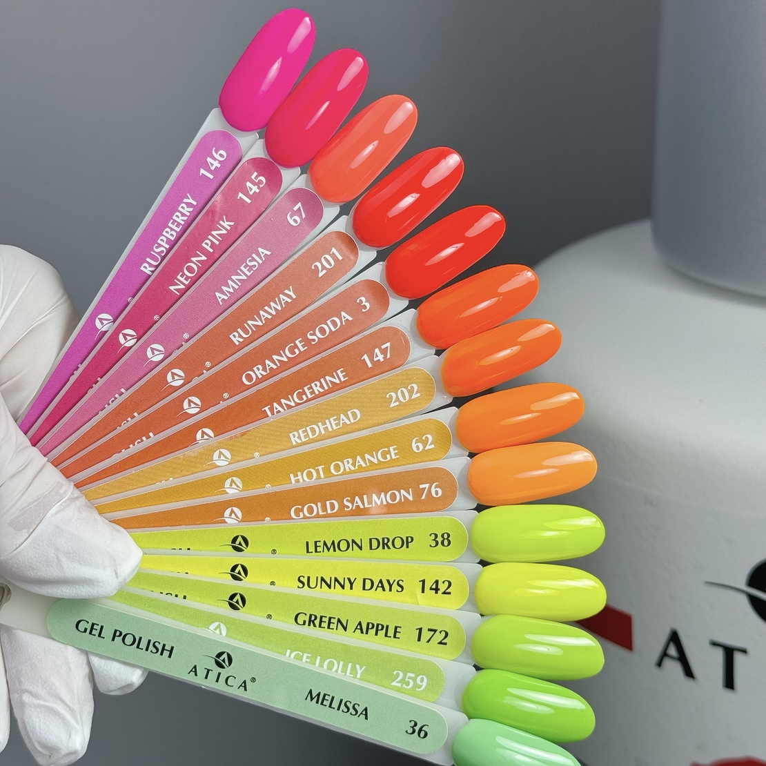 Gel polish Green apple 172 7.5 ml