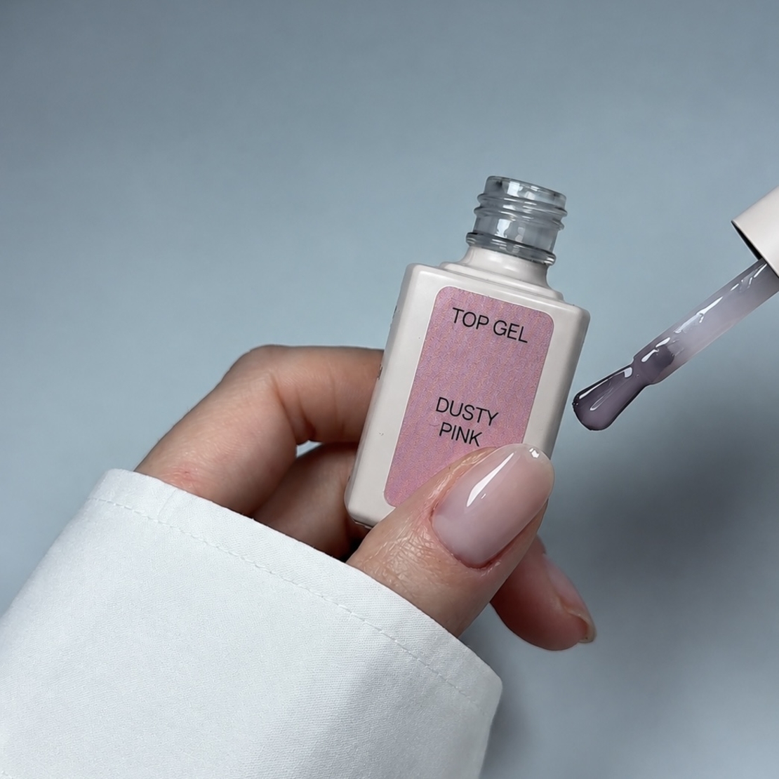 Top gel Dusty pink 15 ml