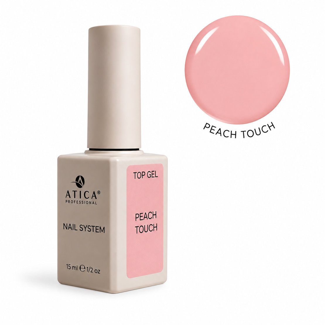 Top gel Peach touch 15 ml