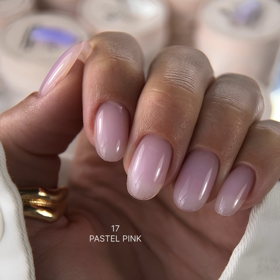 Exel builder gel Pastel pink 17 30 ml