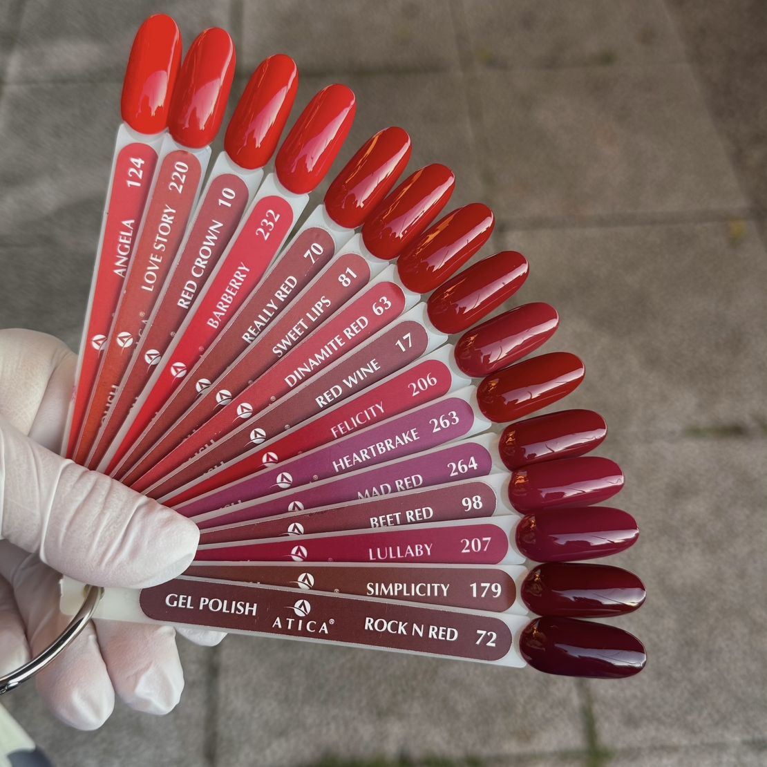 Gel polish Angela 124 7.5 ml