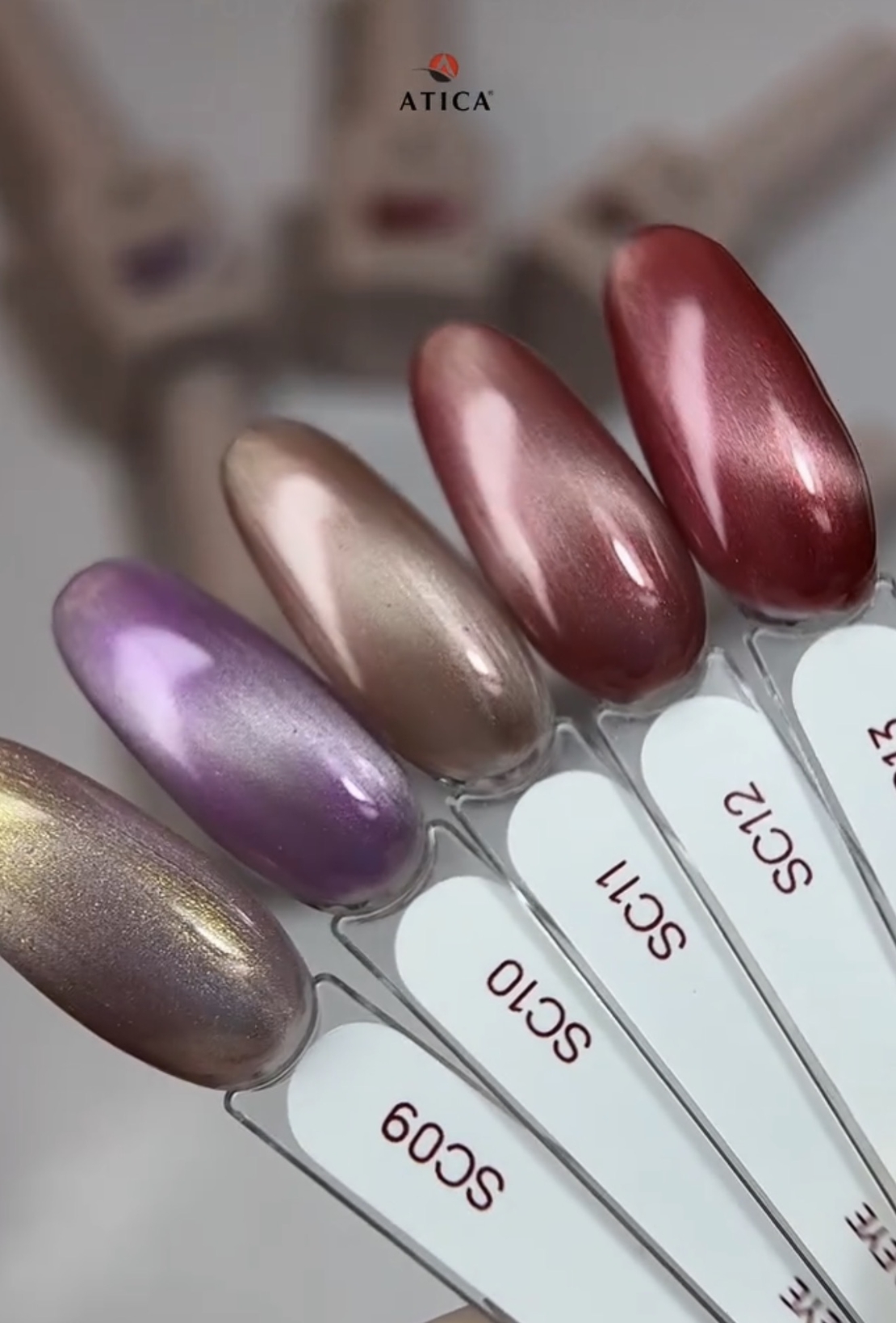 Gel polish Satin cat eye 09 8 ml