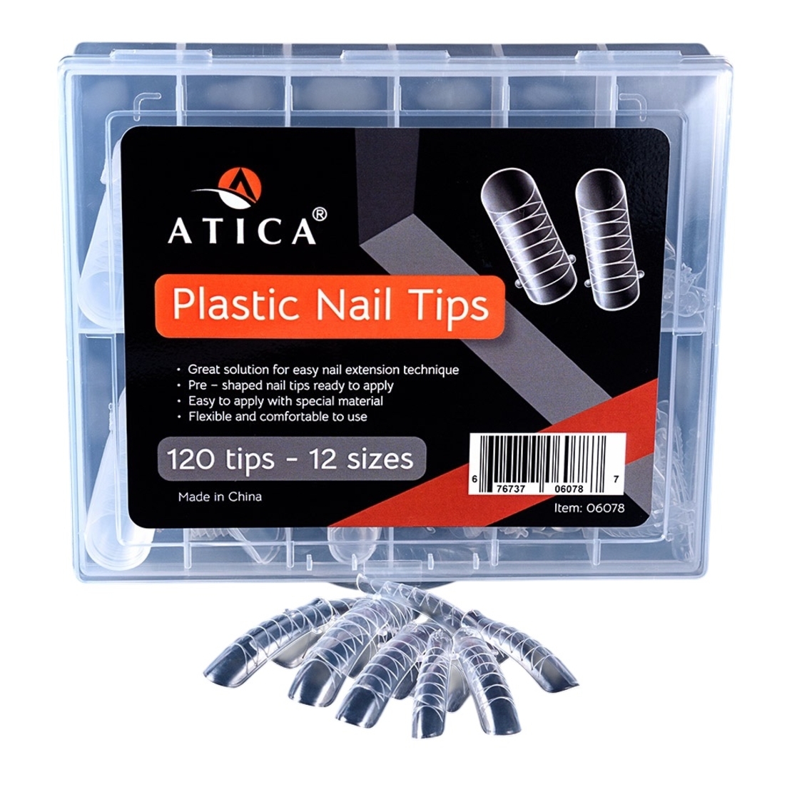 ATICA Горни Форми квадрат 120 бр