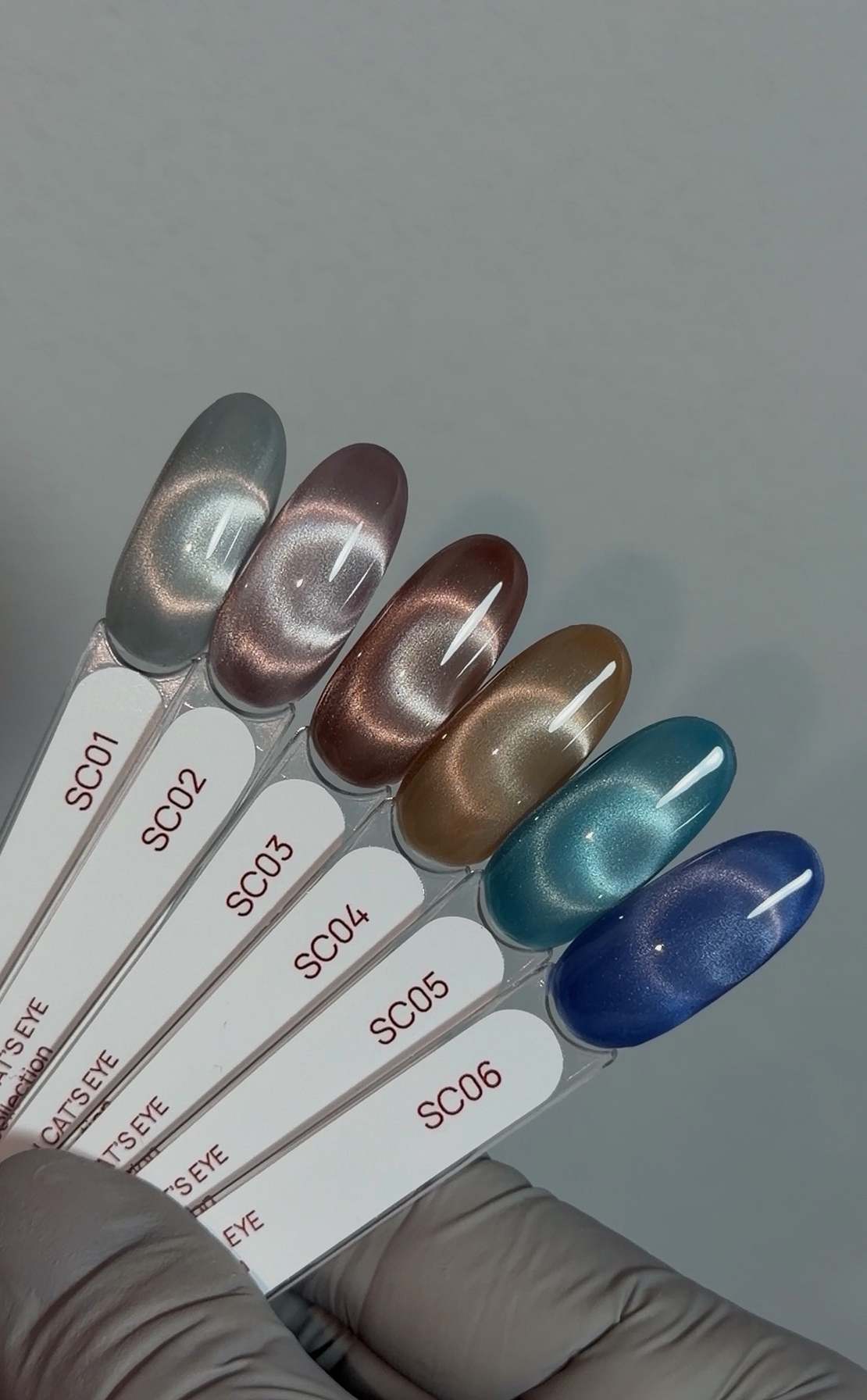 Gel polish Satin cat eye 02 8 ml