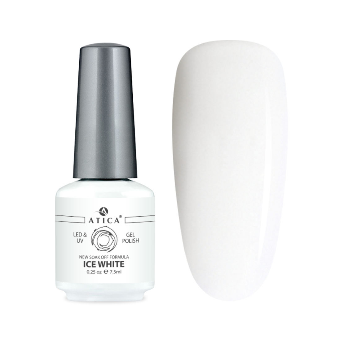 Gel polish Ice white 01 7.5 ml