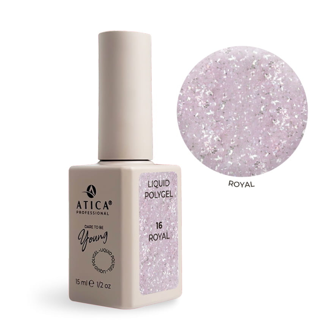 Liquid polygel Royal 16 15 ml