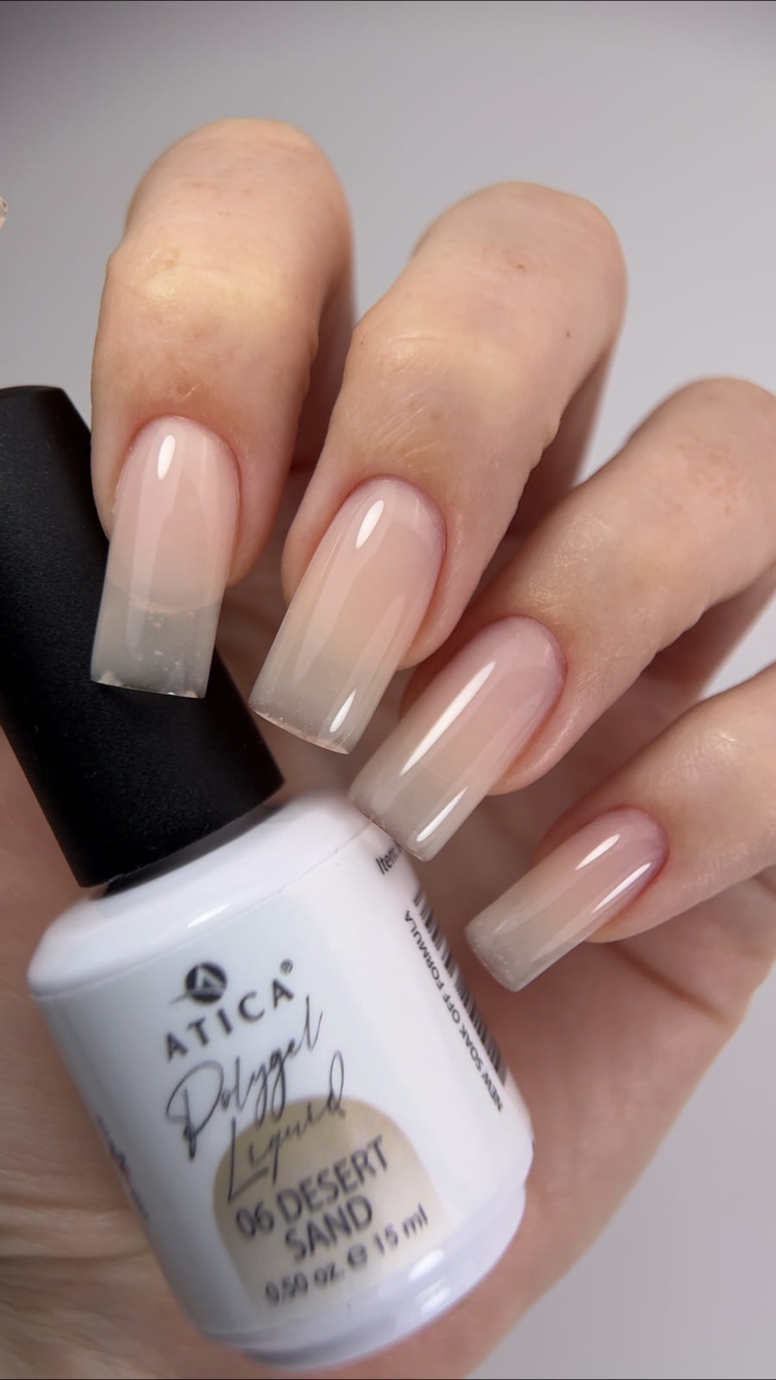 Liquid polygel Desert sand 06 15 ml