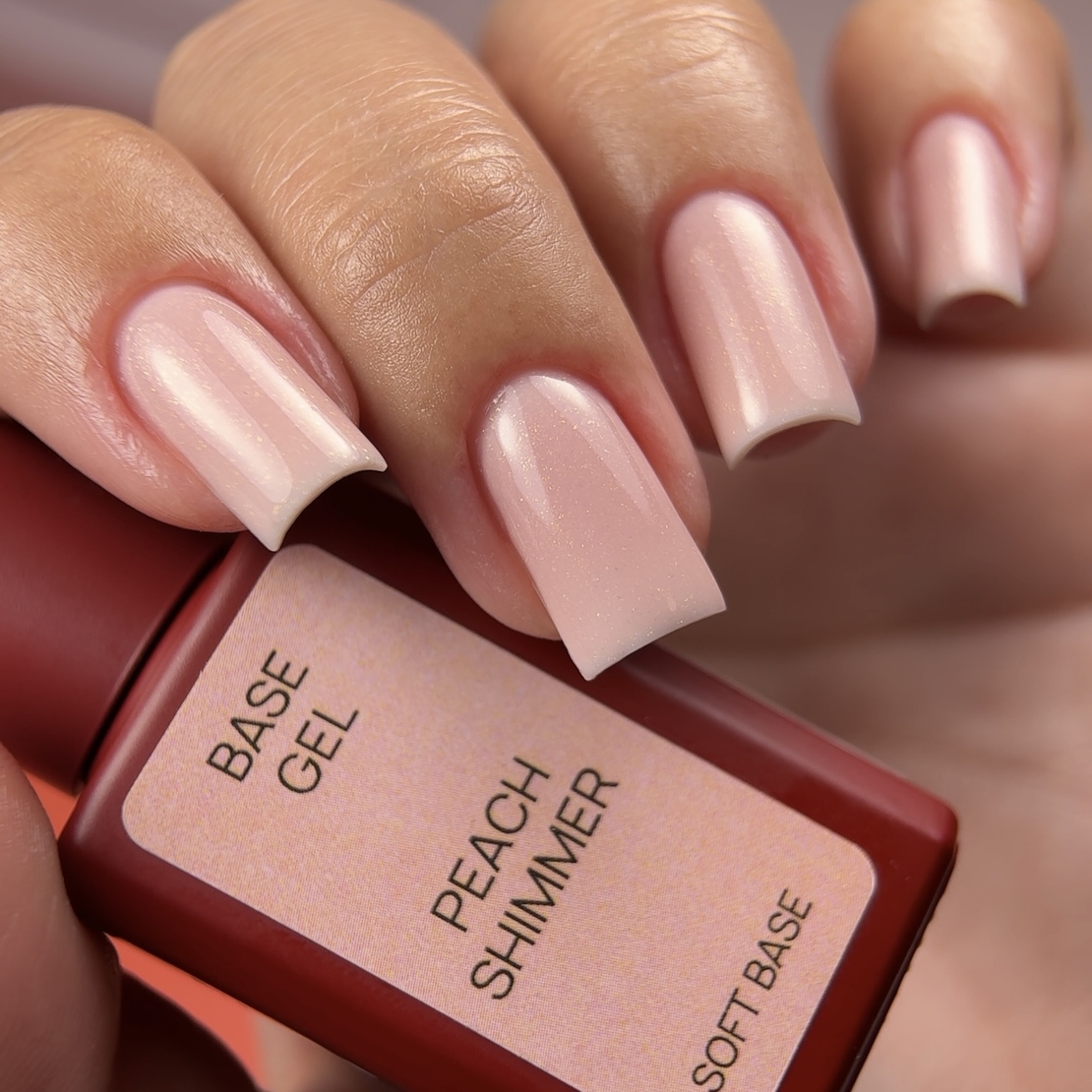 Soft base Peach shimmer 15 ml
