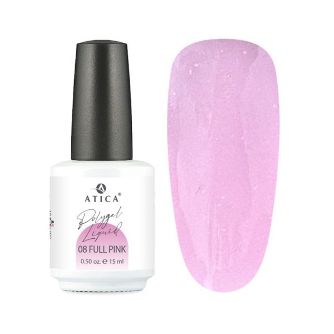 Liquid polygel Full Pink 08 15 ml
