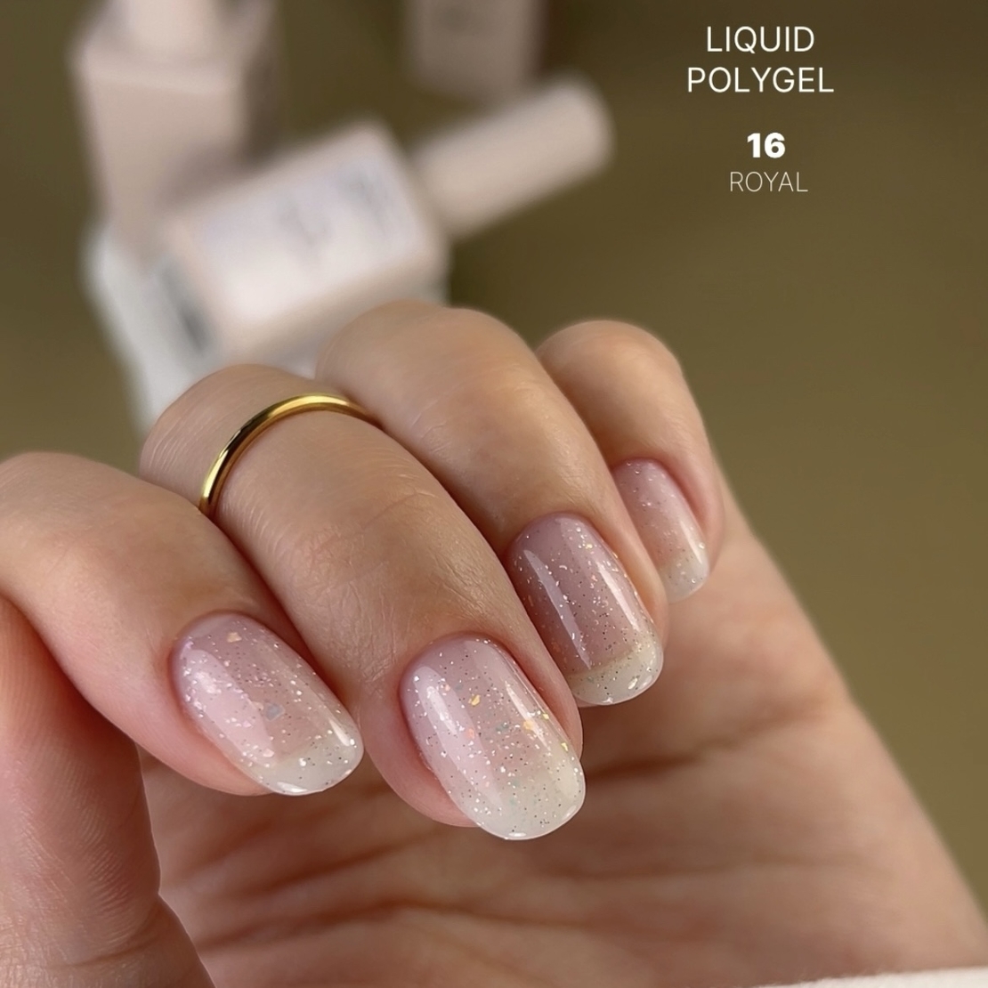 Liquid polygel Royal 16 15 ml