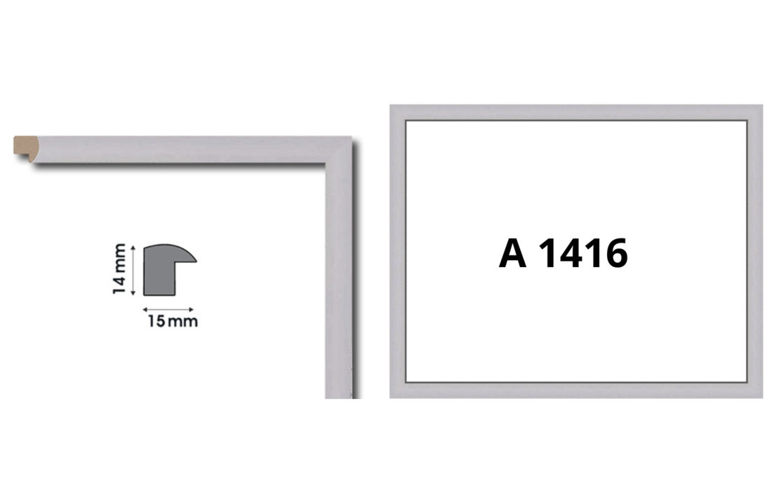 Профили от полистирен серия А с ширина до 16 мм