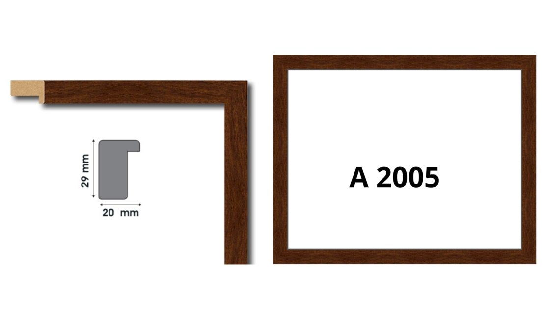 Профили от полистирен серия А с ширина от 20 до 23 мм