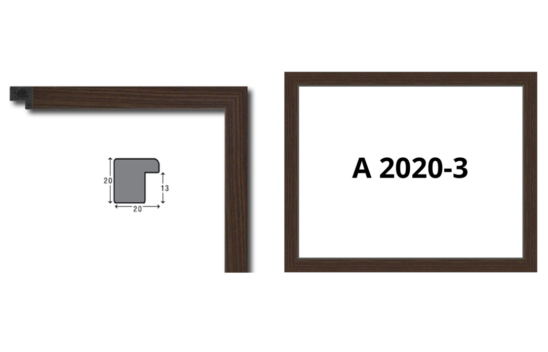 Профили от полистирен серия А с ширина от 20 до 23 мм