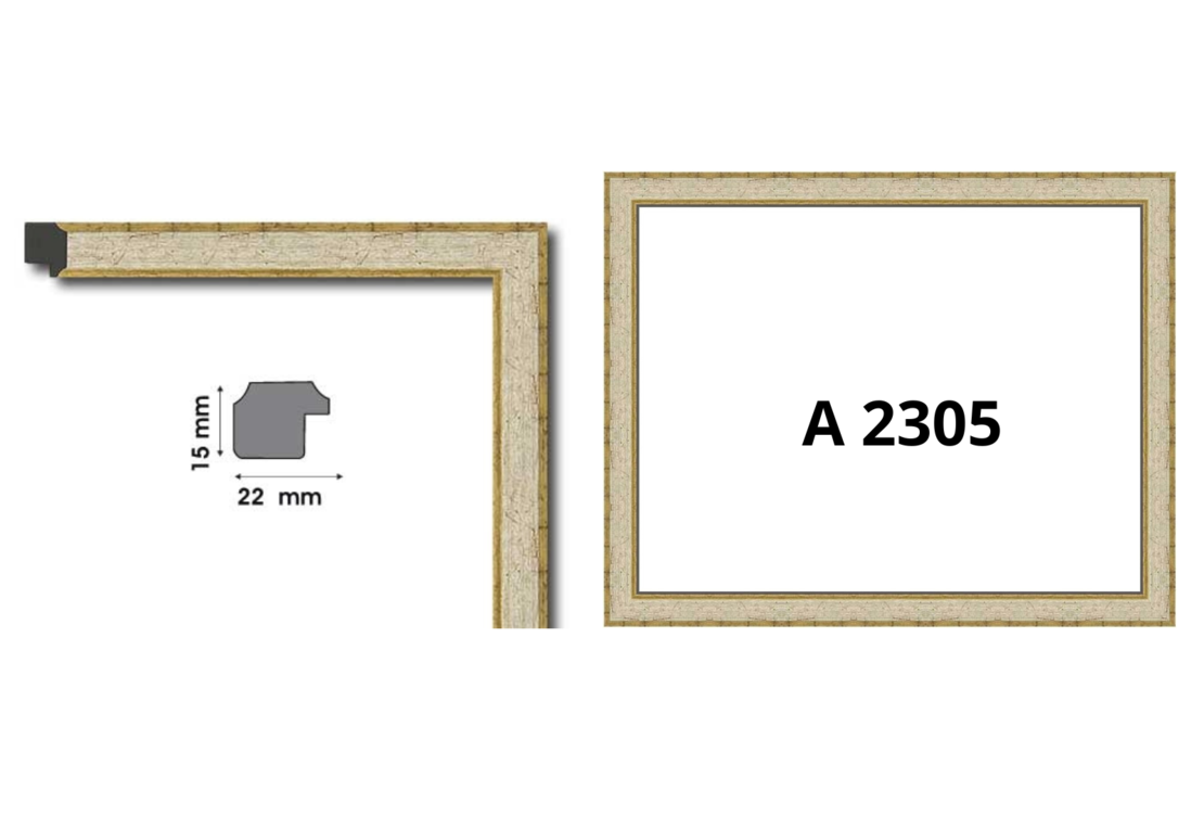 Профили от полистирен серия А с ширина от 20 до 23 мм