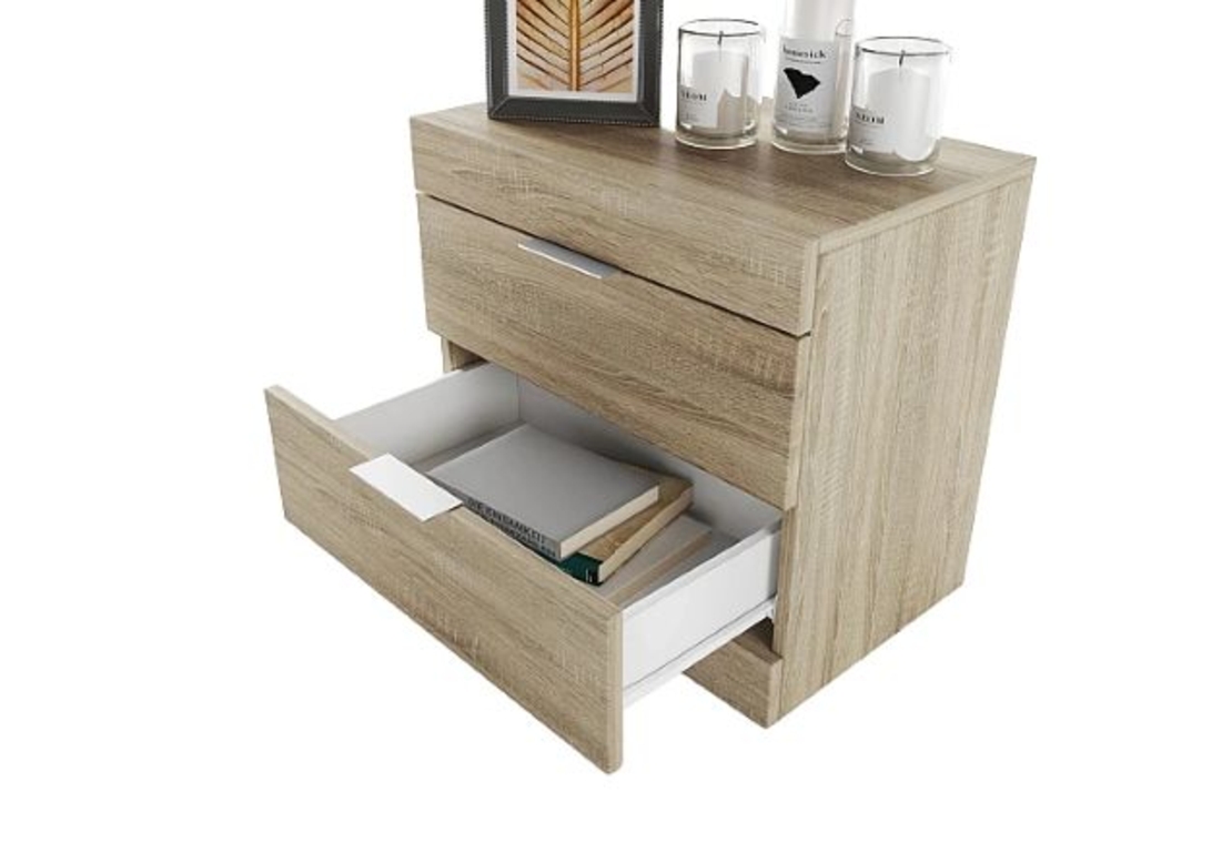 Нощно шкафче Сити 3074 в пет цветови комбинации