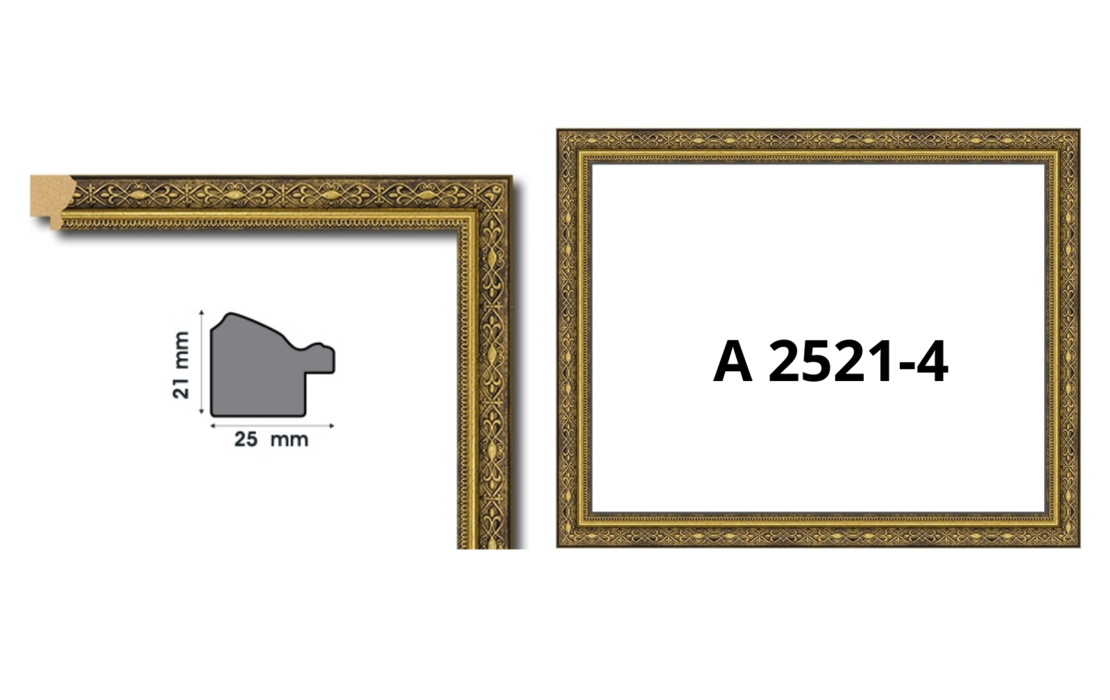 Профили от полистирен серия А с ширина от 24 до 29 мм