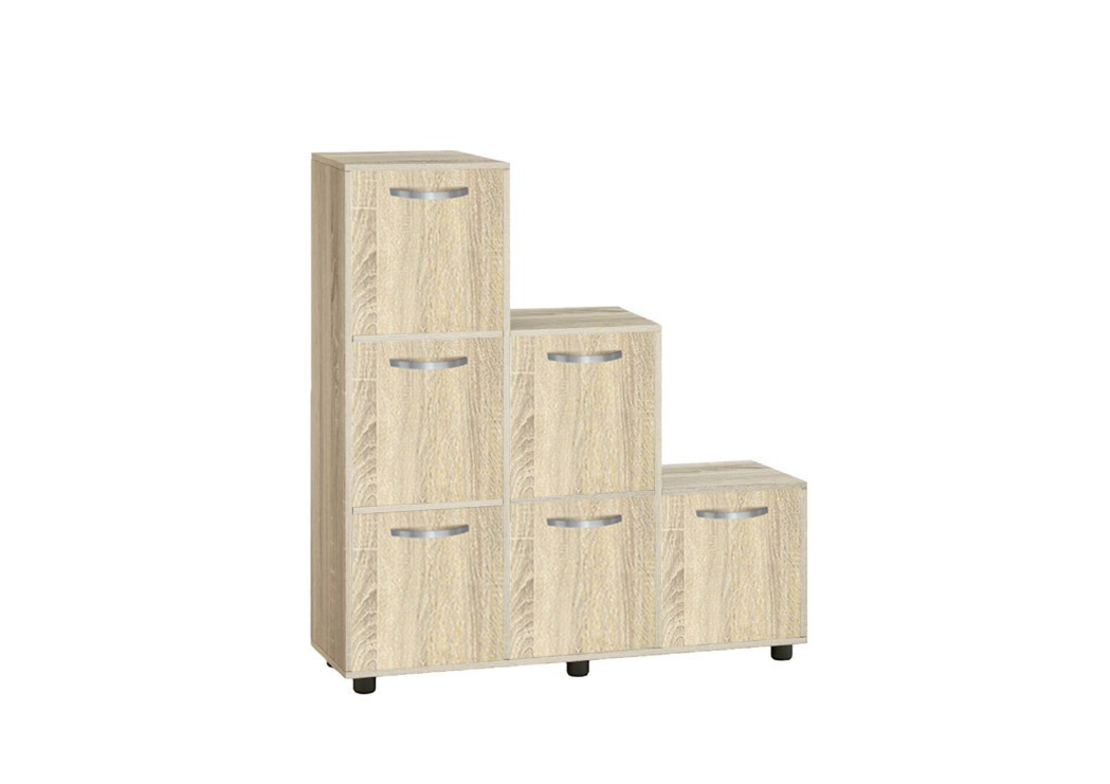 Етажерка Кубо 6 с шест врати