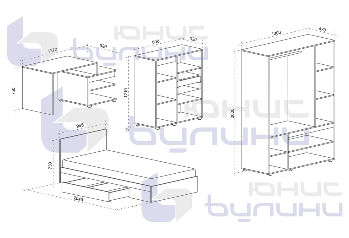 Детско обзавеждане Тоби
