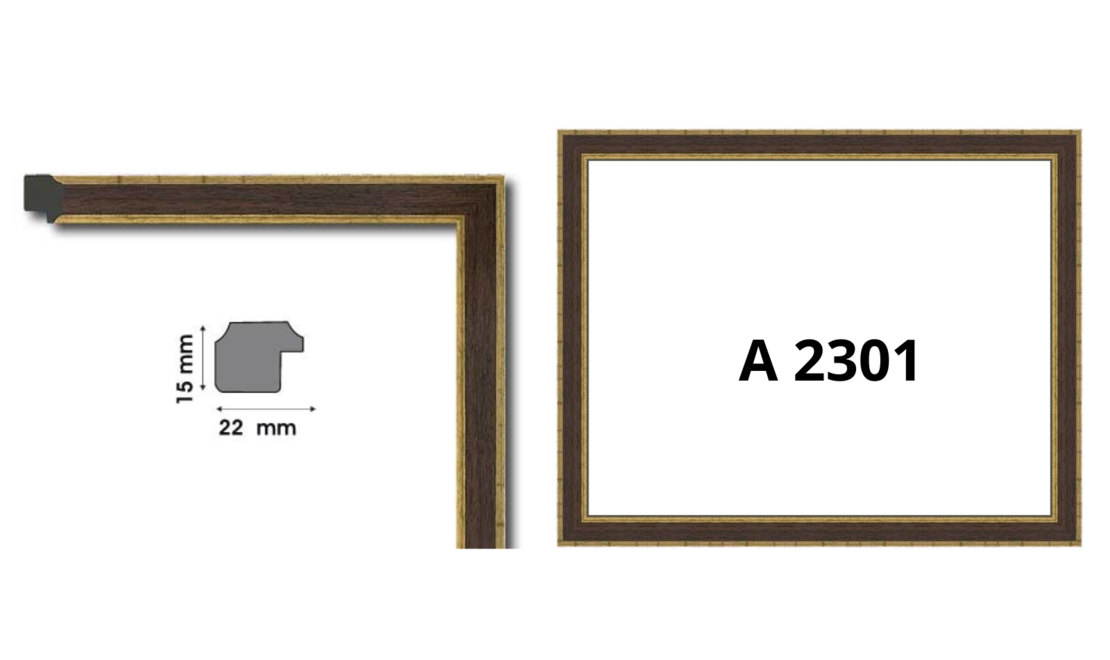 Профили от полистирен серия А с ширина от 20 до 23 мм