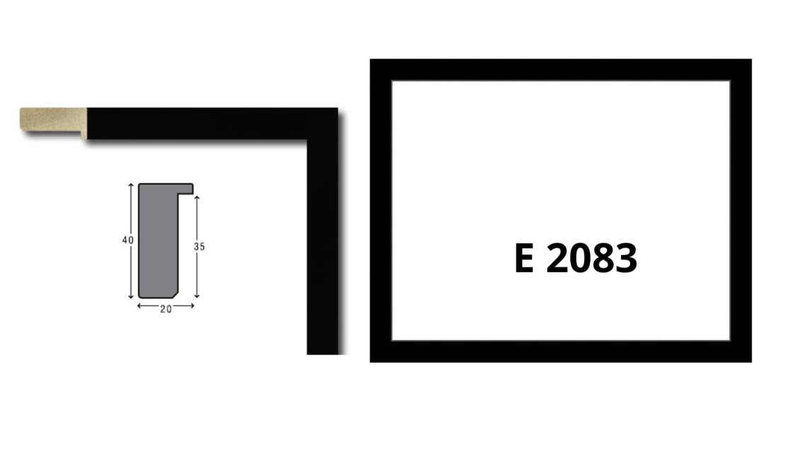 Профили за рамки с ширина от 18 мм до 24 мм