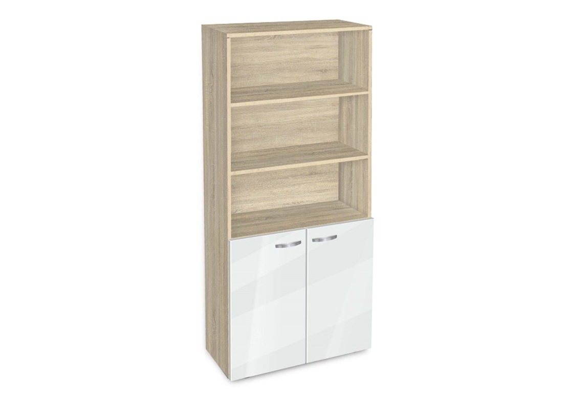 Етажерка Ава 5 с две врати постформинг