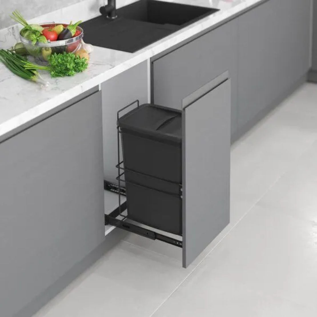 Кош за вграждане за врата 30 см H52,5 см STARAX