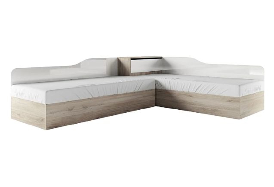 Ъглови легла с ракла Сити 2043