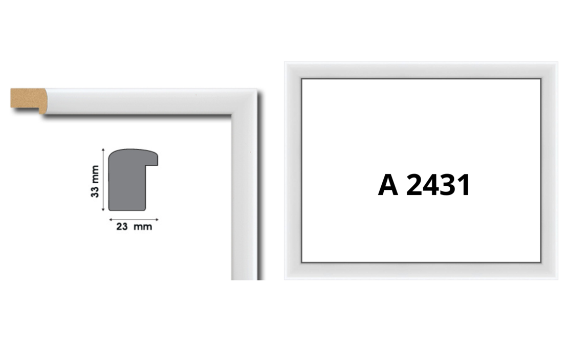 Профили от полистирен серия А с ширина от 20 до 23 мм